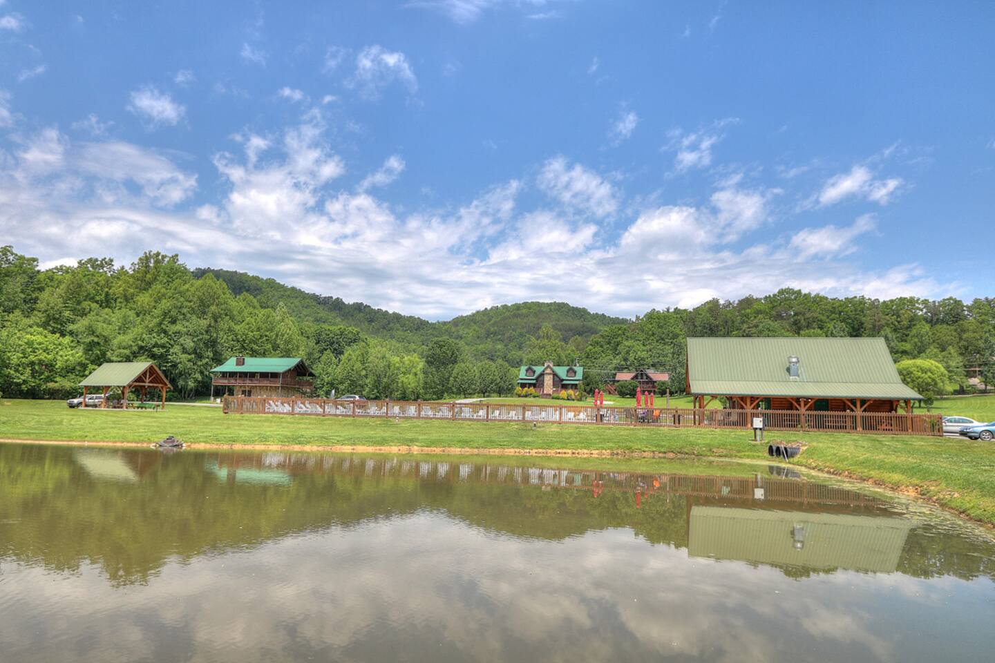 Our membership allows our guests to use the fishing pond nearby the resort. Catch & release. Fun activities for our guests.   Fishing poles are available for rental at the sites.