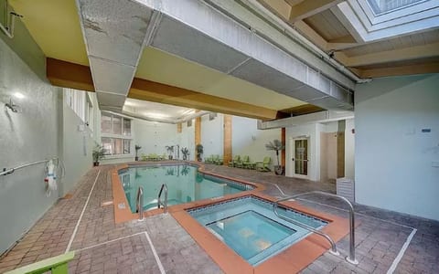 Enjoy the indoor pool & hot tub on those rainy days or take a break from the sun