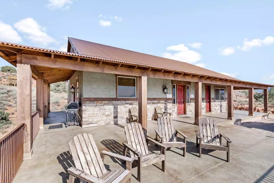 Badlands Roost: ein rustikal-modernes Designhaus - Moab