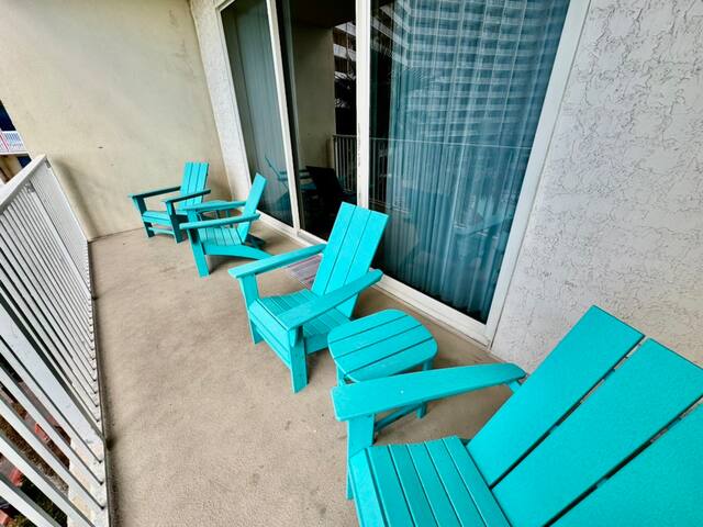 Private balcony