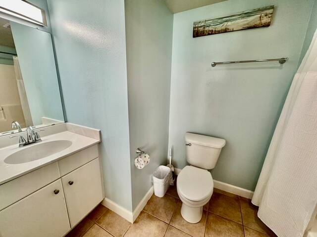 King bedroom private full bath