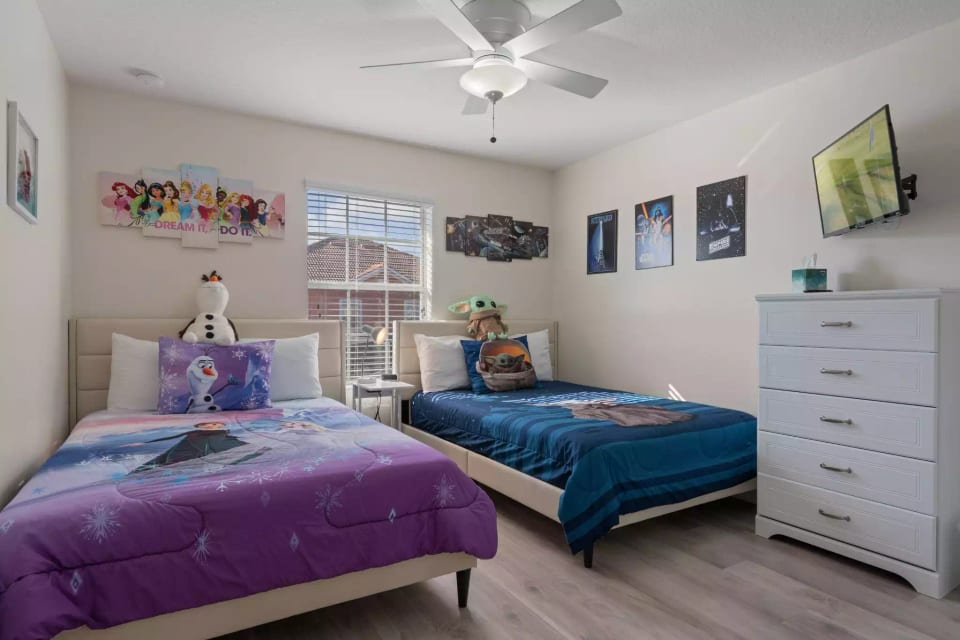 Upstairs Beedroom 2 Double Beds