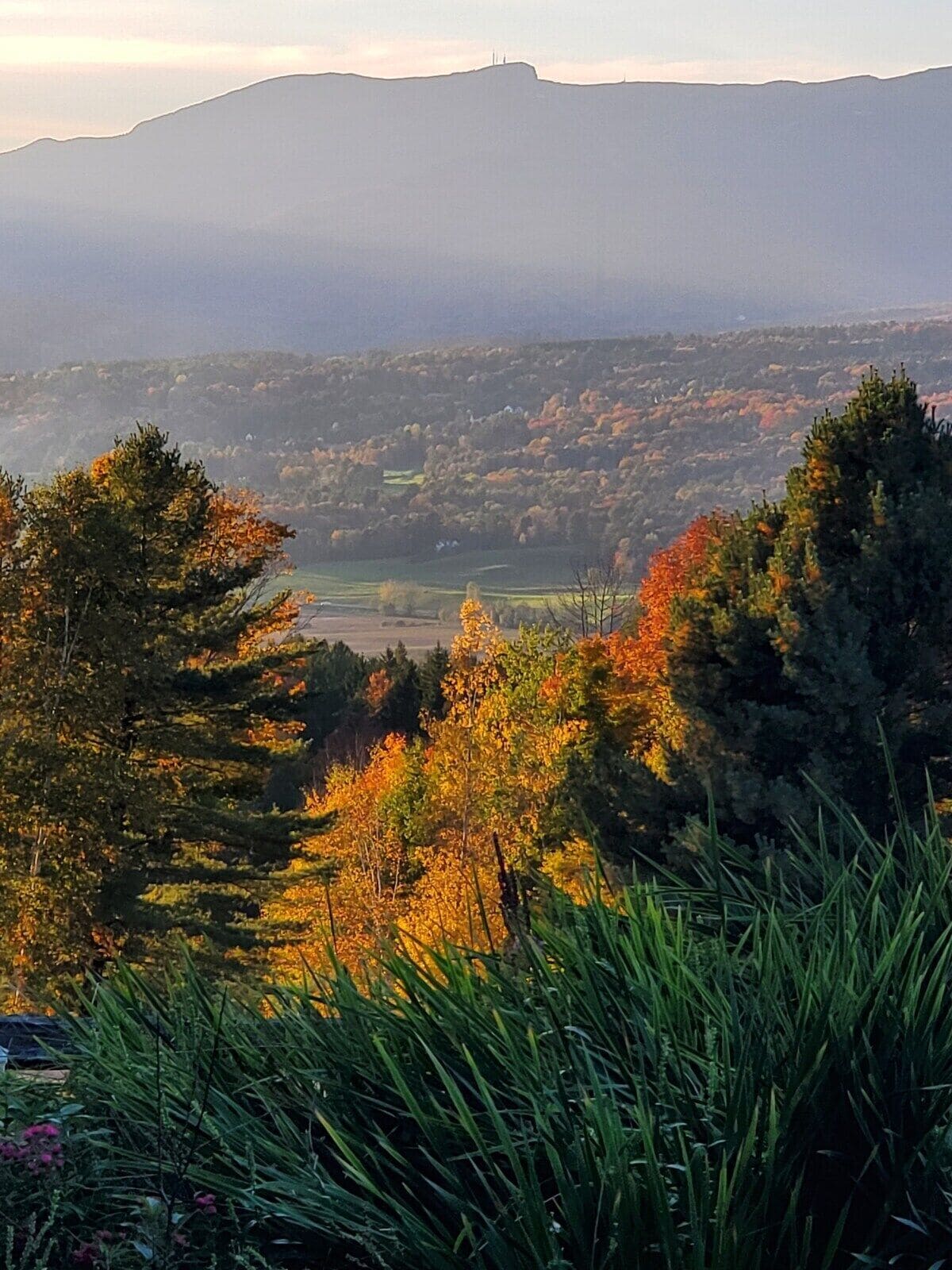 Watch as the sunshine and shadows dance over the mountain vista. Watch as the sunshine and shadows dance over the mountain vista. - Modern Retreat ~ Stunning Mountain View ~ Hot Tub! - Stowe