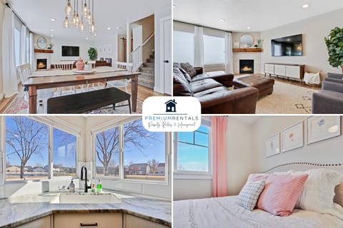 The White Custom Farmhouse 5 bedroom Home