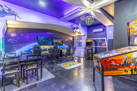 Play XBox or Play Station in the Star Wars Game Room