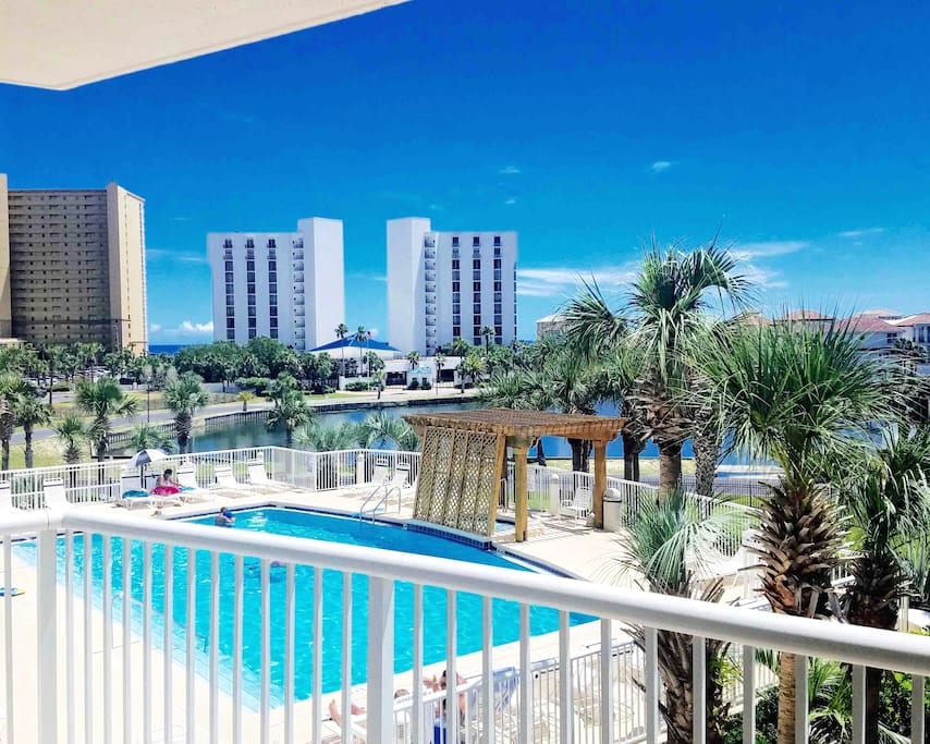 View from the balcony