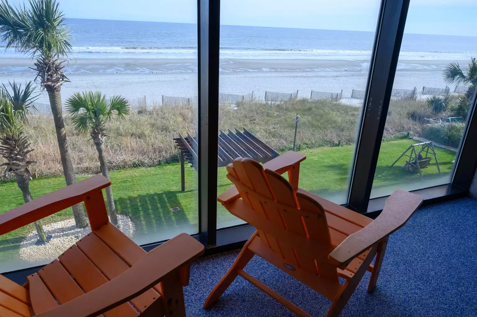 View from Indoor Pool! - Sand Dunes 2550 - 1 Bedroom - Myrtle Beach