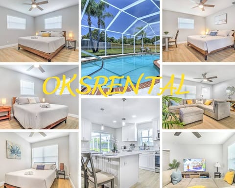 Lovely Modern POOL home. 13 mins to the Beach!