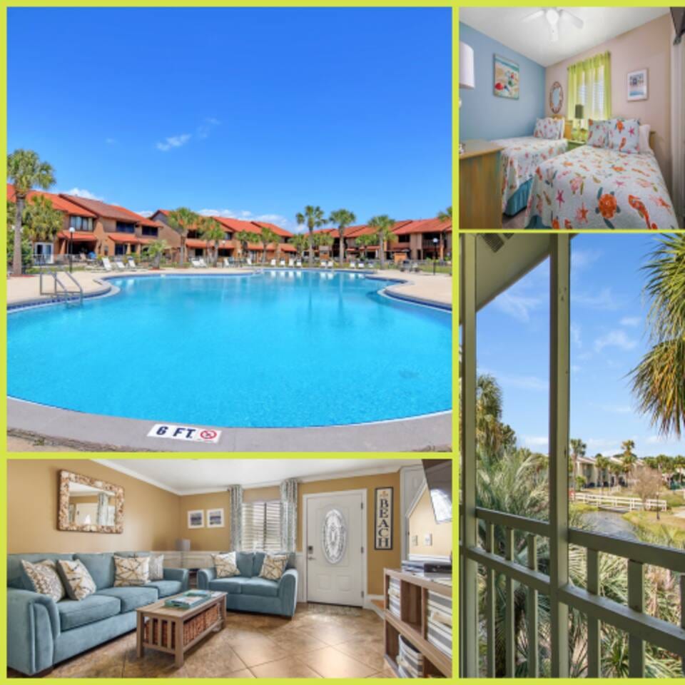 White Sandy Sea Cottage by the Sea ~Free Golf Cart - Panama City Beach