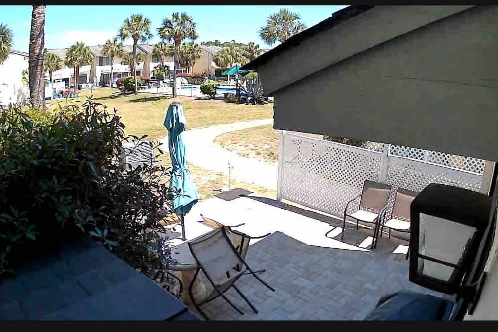 Camera view in the back of the house 