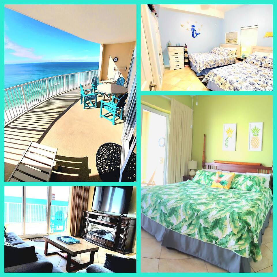 🏖🌴Ocean View at Ocean Villa☀️☀️Free Beach Service 🐬🏖
