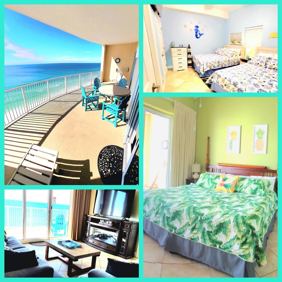 🏖🌴Ocean View at Ocean Villa☀️☀️Free Beach Service 🐬🏖