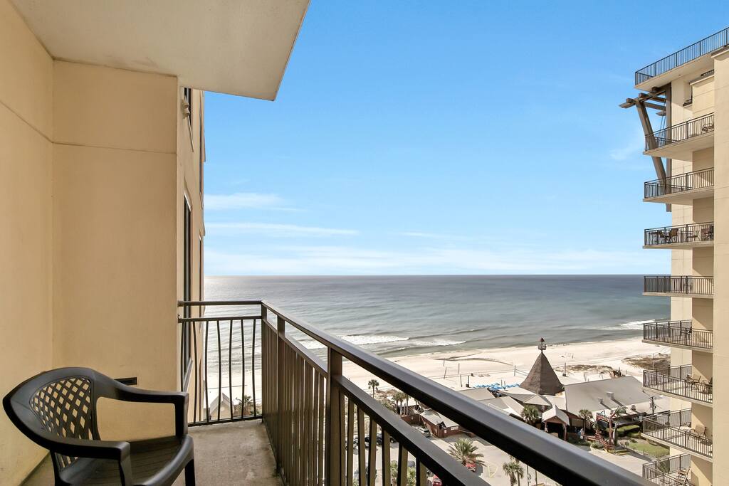 View from the balcony 