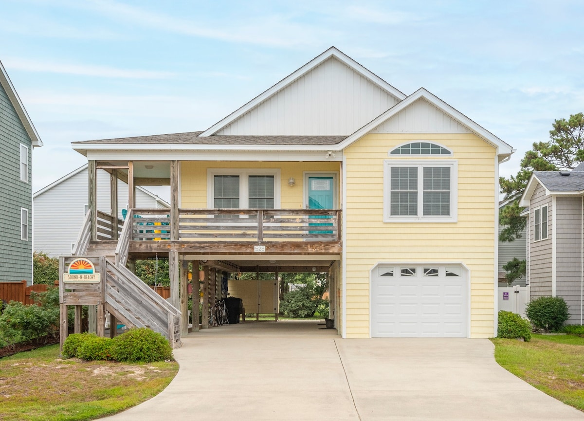 Sound-N-Beachy *OBX* 3 Bed 2 Bath with Bunk Room image 3