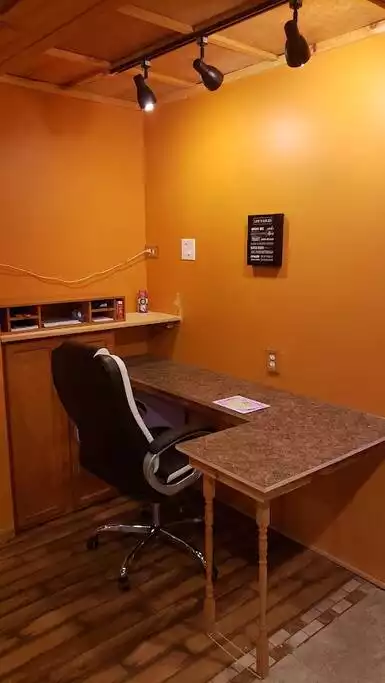 Need to keep in touch with work? just open you laptop on the desk in your own little work corner - The Catskills Vacation Estate -mansion + 15 acres - Monticello