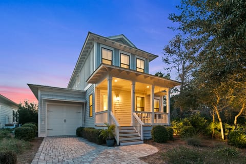 This quiet oasis tucked in the heart of the hustle and bustle of 30A is a perfect accommodation for any get-away.  Enjoy! Not sure what your vacation holds? No problem! This exquisite home is a perfect stay for any spontaneous, or relaxation-seeking crew.