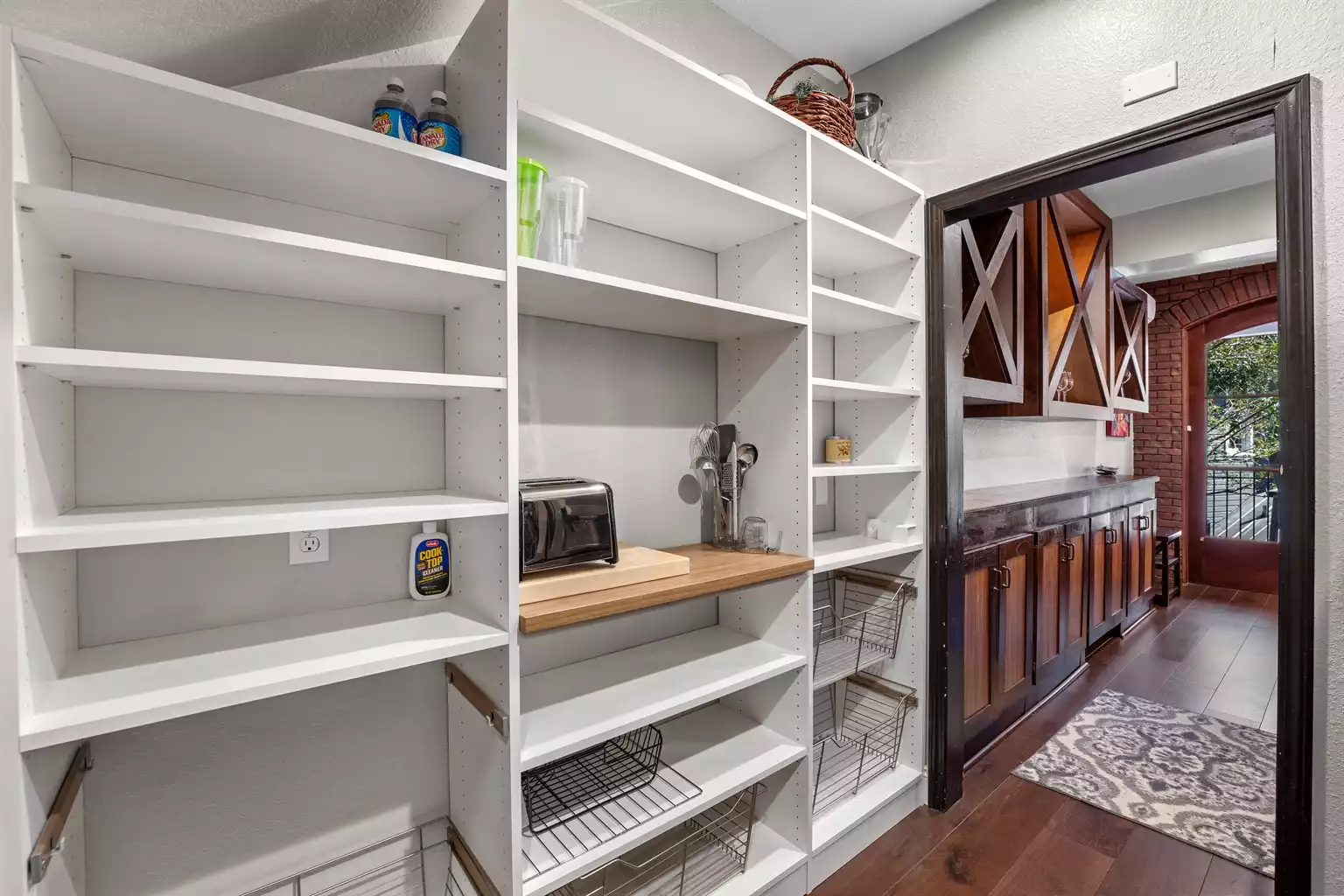 Large walk-in pantry