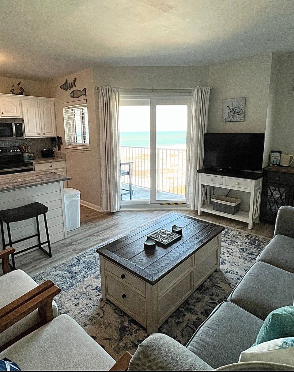 View of the gulf from the living room!