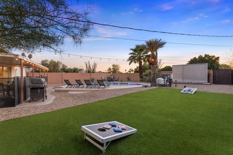 Space for yard games or practicing your golf chipping!