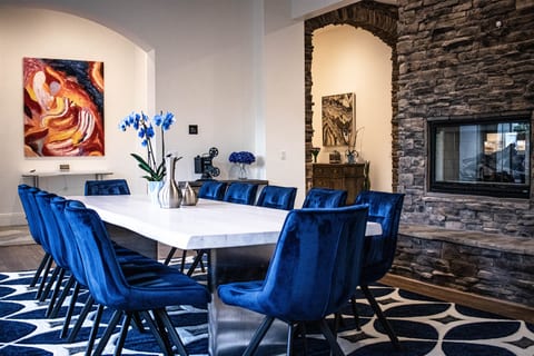 Entertain friends & family in the formal dining area, seats up to 12