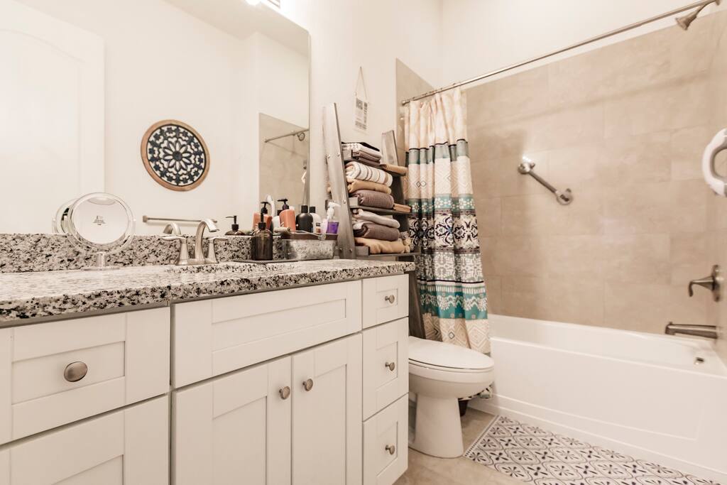 Full Bath ~ Located between bedrooms 2 & 3