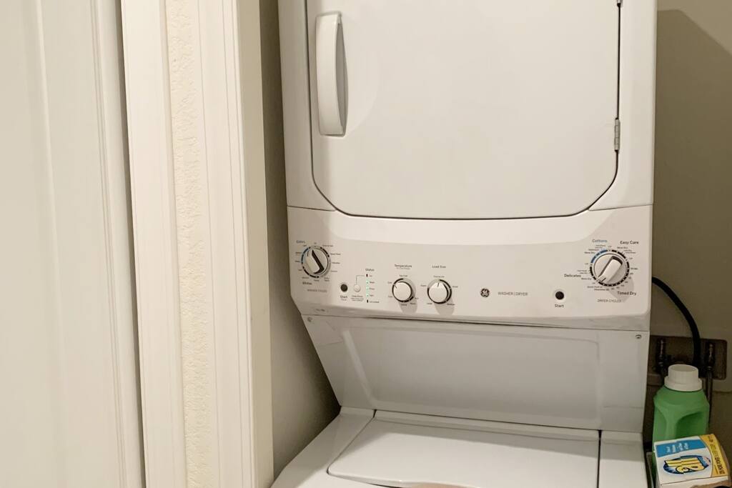 Washer and Dryer