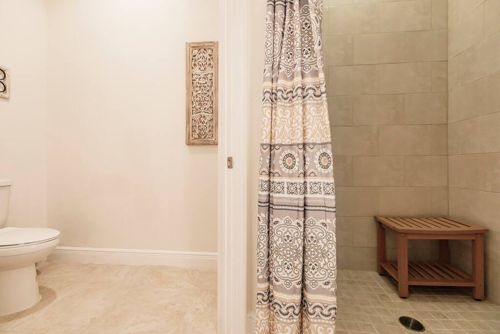 Master Bathroom ~ Shower and toilet room
