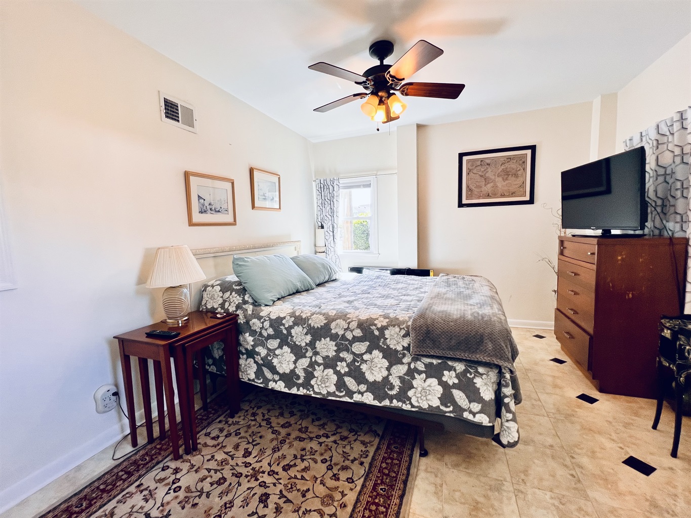 Bonus Queen Bedroom located on ground floor with door to outside and game room