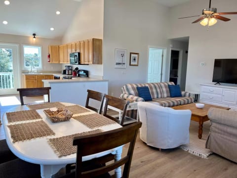 Living Area and kitchen
