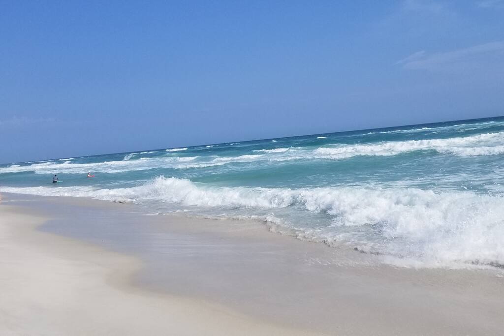 WALK to BEACH from the Blue Pearl Home is a breeze - Inlet Beach WALK to BEACH from the Blue Pearl Home is a breeze - Inlet Beach