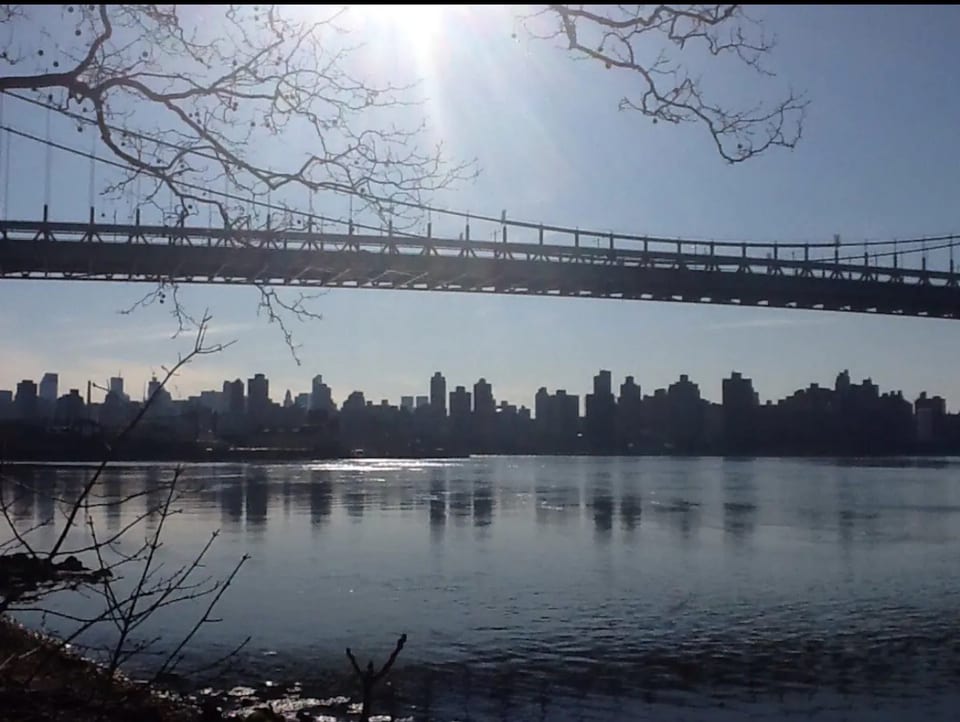 View of Manhattan and RFK from Astoria Park 