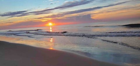 Take the short walk to the beach to enjoy the view.  #nofilter