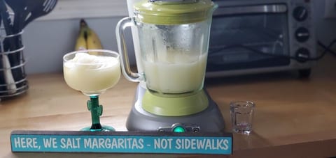 Margarita maker and ice machine in Villa will have you relaxing in no time.