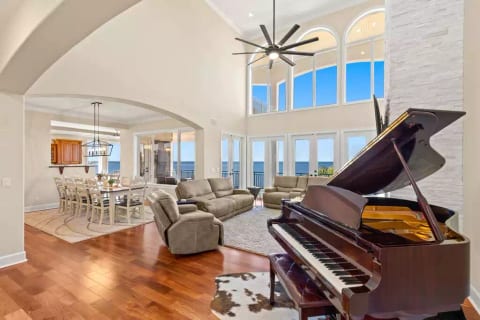 Luxe Waterfront Home w/ PoolElevatorGulf Access