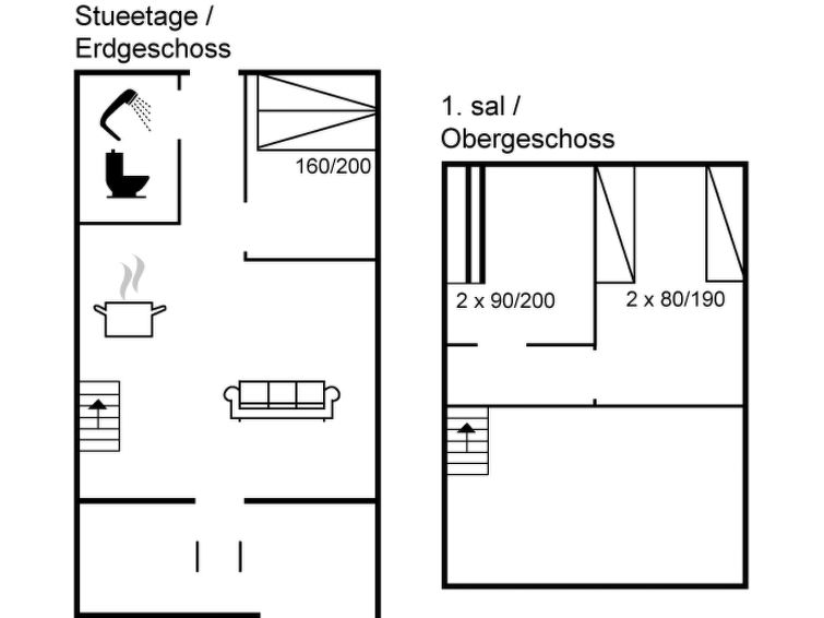 Floorplan - Stelle - 100m to the inlet - Vestervig