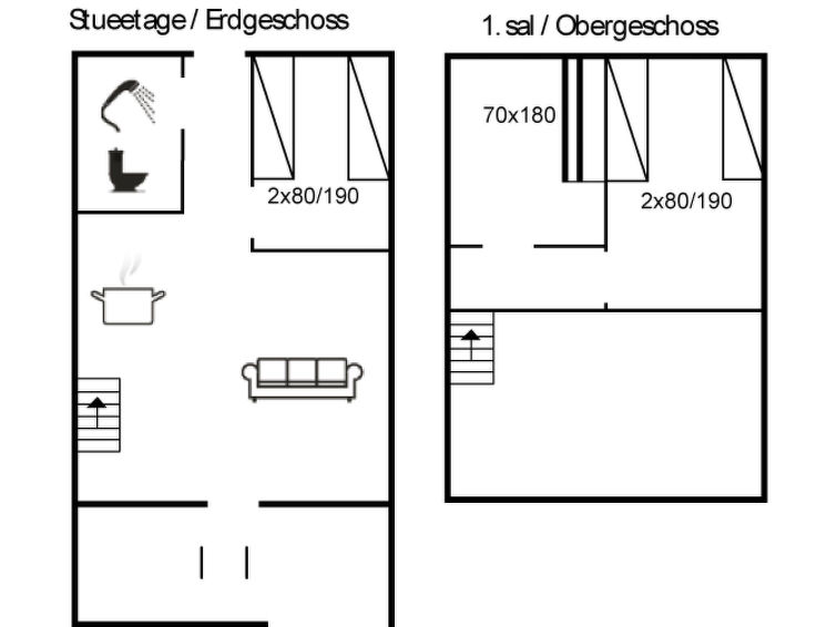 Floorplan - Dineke - 200m to the inlet - Vestervig