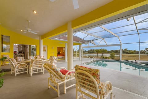 The Yellow Vacation Home | Heated Pool & Spa