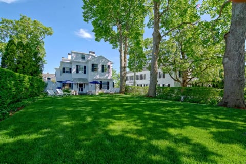 West Wing and lawn