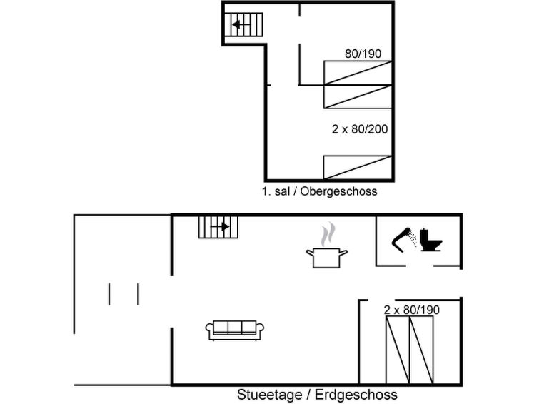 Floorplan - Benta - 150m to the inlet - Vestervig