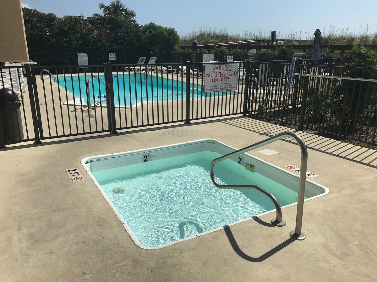 Oceanfront Pool Elevator Boardwalk - Carolina Beach Oceanfront Pool Elevator Boardwalk - Carolina Beach