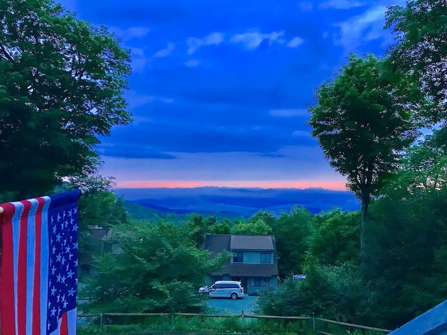 Stunning,  long-range views in every direction.
