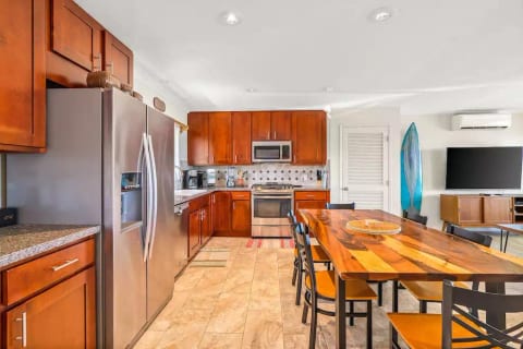 Spacious kitchen and dining area for you to enjoy.