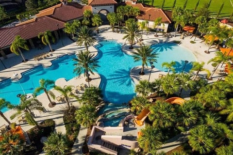 Our 14BR 12BA Vacation Home is located in the beautiful Solterra Resort