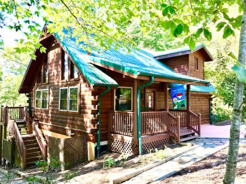 Front of the cabin