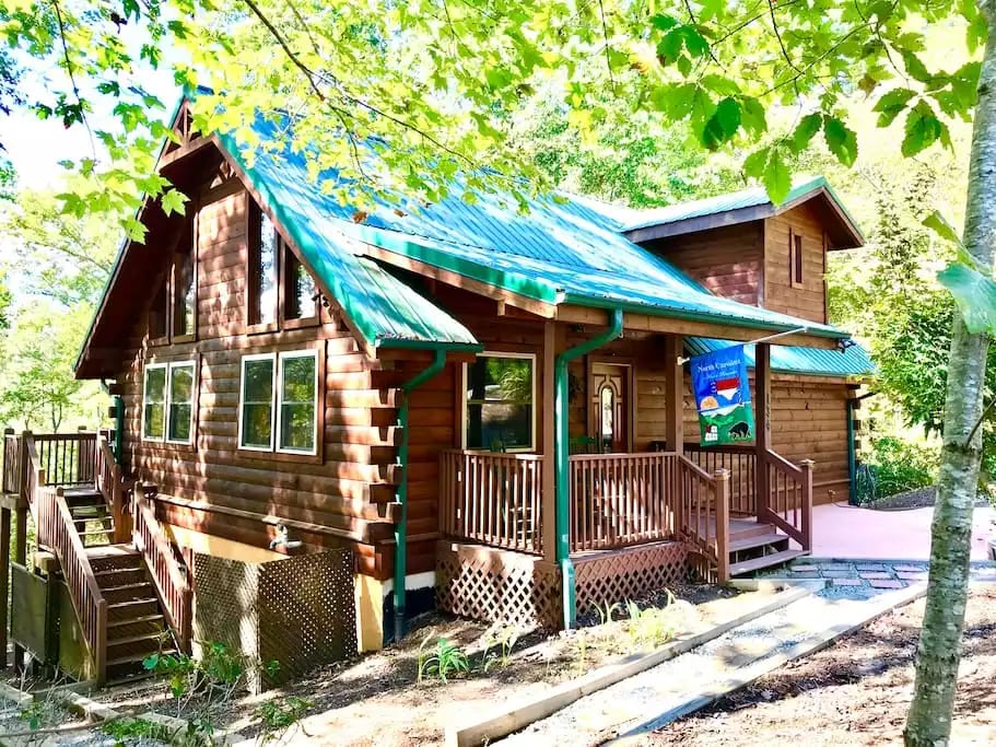Front of the cabin
