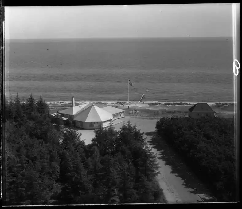 old photos Skærven surrounded by forest old photos Skærven surrounded by forest - Skærven Historic Beachfront Apartment D - Nyborg