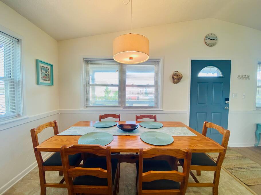 Dining Room - Claire Skies - 75 yards to beach access! - Nags Head