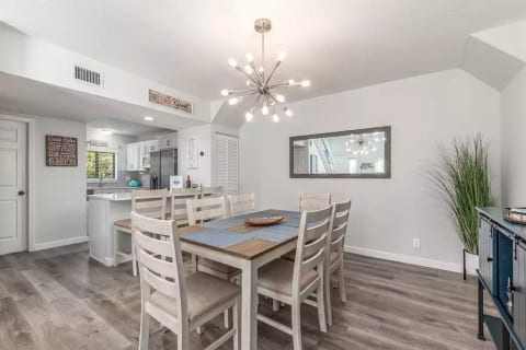 Dining area and Kitchen
