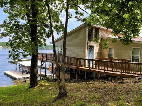 Side view of house