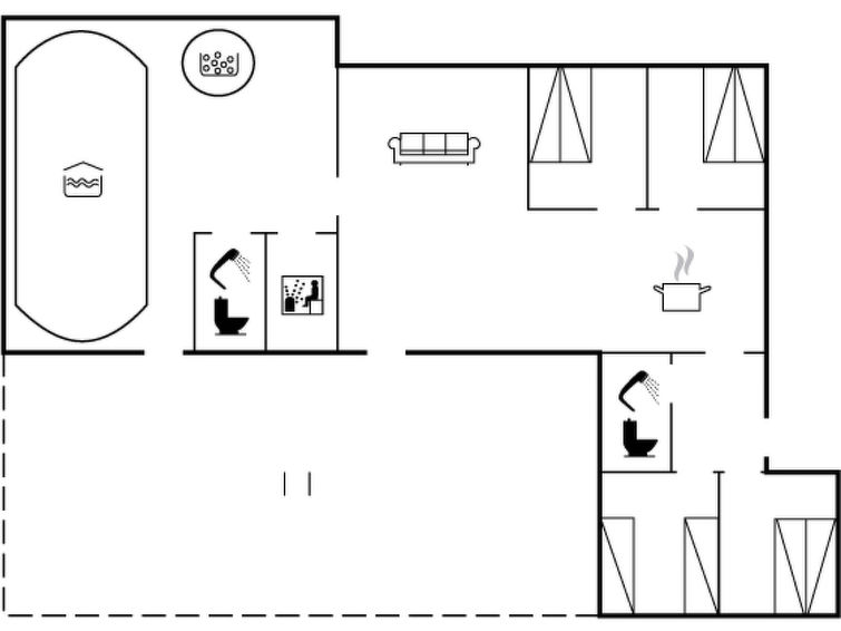 Floorplan - Nina - 700m to the inlet - Storvorde